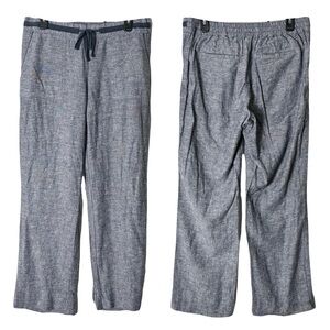 Nwot Susina Linen Pants Medium Chambray
